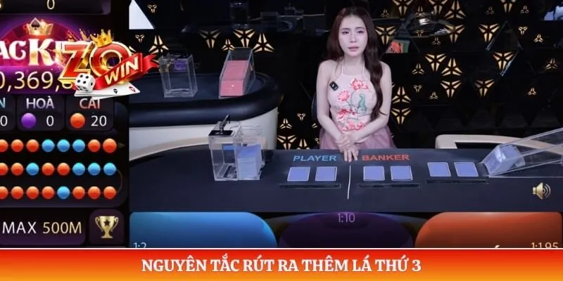 Baccarat ZOWIN - Sân Chơi Bài So Điểm Đổi Thưởng Đẳng Cấp 5 Nguyên tắc rút ra thêm lá thứ 3