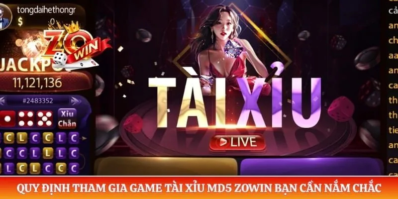 Tài Xỉu MD5 Zowin - Khám Phá Cách Đọc Mã Và Kiểm Tra Kết Quả 3 Quy định tham gia game tài xỉu MD5 ZOWIN bạn cần nắm chắc